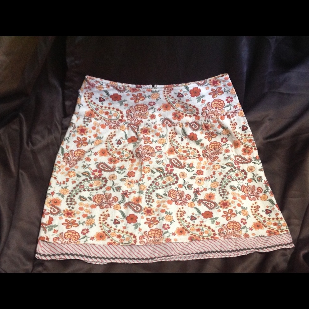 Perfect fall skirt! Linen & Cotton, like new
